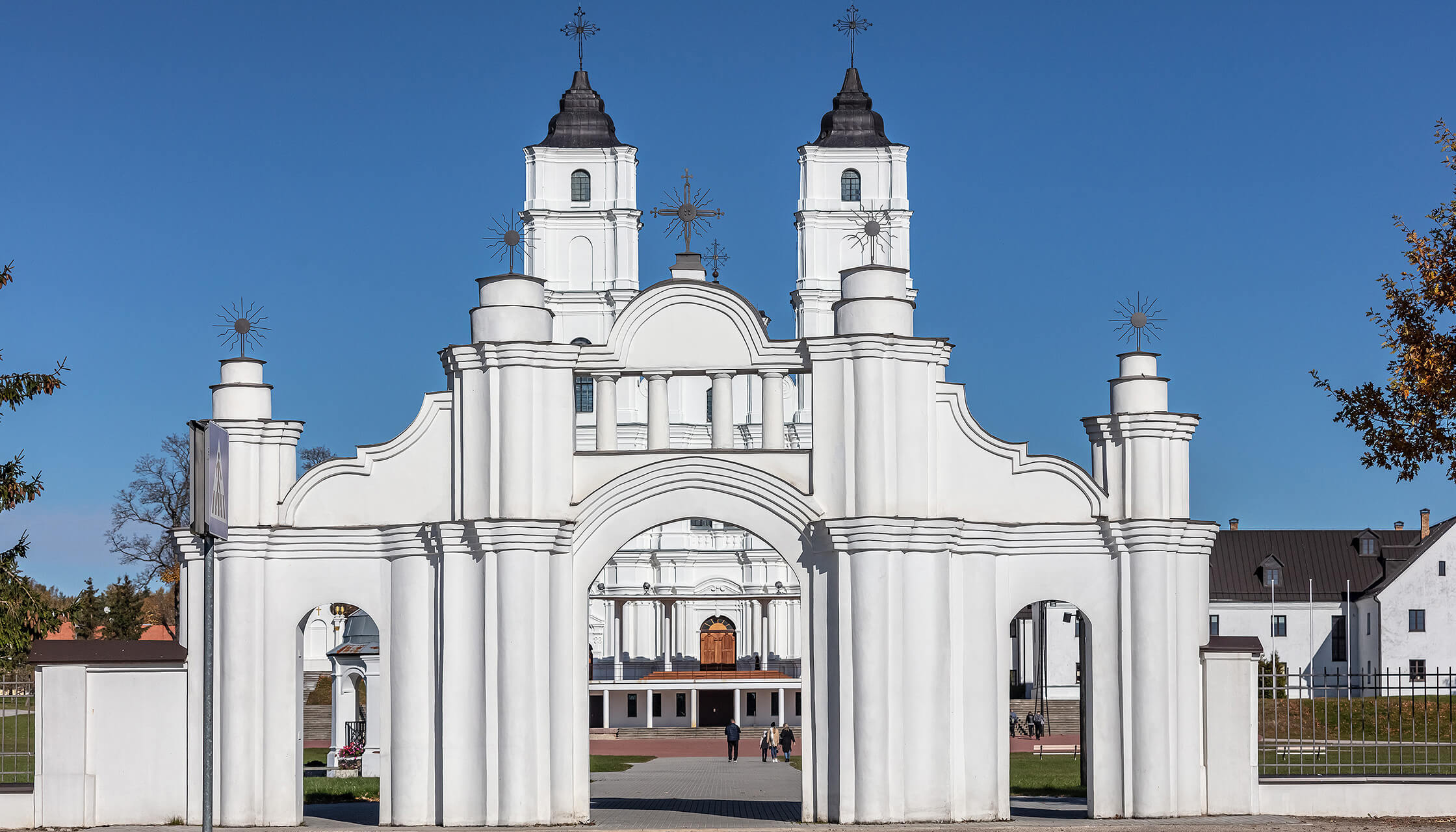 The Aglona Roman Catholic Basilica of the Assumption of the Blessed Virgin Mary is an important religious centre and a shrine of international importance